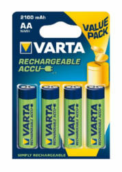 Akku Batterie AA, 2100mAh, NiMh, 4er Pack