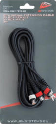 RCAM/RCAF-TWIN-3M RCA SIGNAL EXTENSION CABLE 2X RC