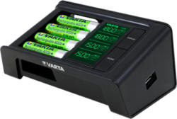 Ladegerät LCD SMART Charger inkl. 4x AA 2100 mAh