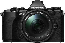 OM-D E-M5 Mark II schwarz mit Objektiv M.Zuiko digital ED 14-150mm