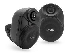 Aktiv/Passiv Lautsprecher HSB402BT/B mit Bluetooth, Wasserdicht (IPX6), UV-Beschichtung, schwarz