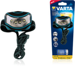 Stirnleuchte 4x LED Outdoor Sports Head Light 3AAA