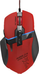 Gaming-Maus Kudos Z-9, rot/schwarz (SL6391 RD-01)