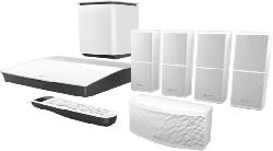 Lifestyle 600 home entertainment system, weiß