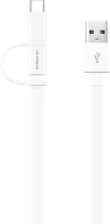 Datenkabel 2in1 1.5m, weiß (04071417)