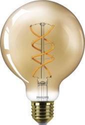 Classic LED Globe Spiral E27 5W/820 Gold