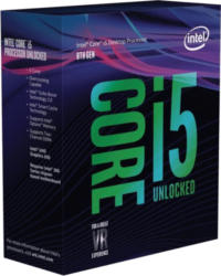 Core i5-8600K, 6x 3.6 GHz, boxed ohne Kühler (BX80684I58600K)