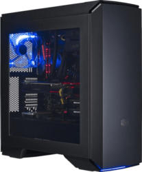 PC Gehäuse MasterCase Pro 6, schwarz, Acrylfenster, LED blau (MCY-C6P2-KW5N)