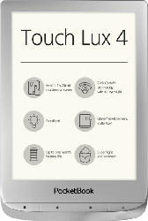 eBook Reader Touch Lux 4, silber (PB627SWW)