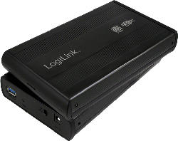 Festplattengehäuse UA0107, 3.5 Zoll, USB-A 3.0, schwarz