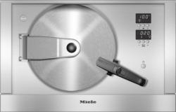 Druckdampfgarer mit Frisch- undAbwasseranschluss Edelstahl/CleanSteel DGD 7035