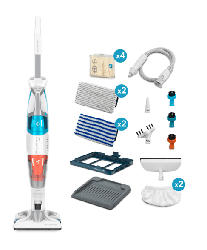 Dampfreiniger RY8544WH Clean & Steam Multi