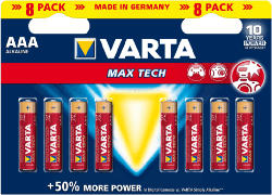 Batterie Longlife Max Power 8er Pack AAA