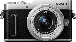 Systemkamera Lumix DC-GX880 mit Objektiv Lumix G Vario 12-32mm, silber (DC-GX880K-S)