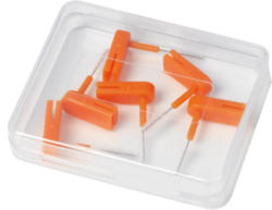 Ersatz-Aufsätze 6er M-L Ø 0.5mm Orange