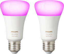 Hue White & Color Ambiance E27 Doppelpack Bluetooth