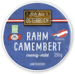 Ich bin Österreich Rahm Camembert
