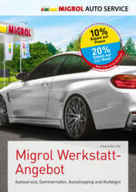 Migrol Tankstelle Migrol Werkstatt-Angebot - al 18.04.2020