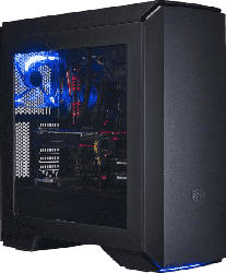 PC Gehäuse MasterCase Pro 6, schwarz, Acrylfenster, LED blau (MCY-C6P2-KW5N)