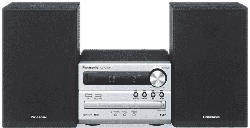 Kompaktanlage SC-PM254EG Micro HiFi System mit DAB+, 20 Watt, silber