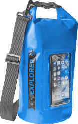 Tasche Explorer 5L mit Smartphone Fach, spritzwasserfest, blau (EXPLORER5LBL)
