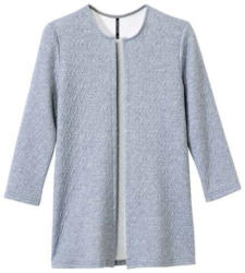 Damen-Blazer mit trendigem Stepp-Effekt