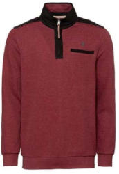 Herren-Sweatshirt mit Troyer-Kragen