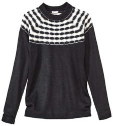 Damen-Pullover mit metallischen Fasern