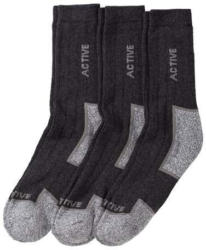 Herren-Outdoor-Socken, 3er Pack