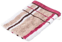 Waschhandschuh mit modischen Streifen, 16x21cm