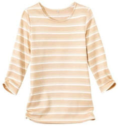 Damen-Shirt mit Querstreifen