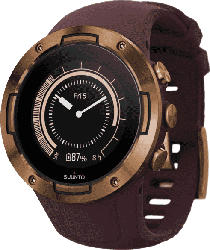 5 G1 Smartwatch Silikon, 235 mm, Kupfer-Weinrot