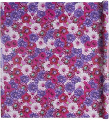 Geschenkpapier - Blumen, violett, 70g
