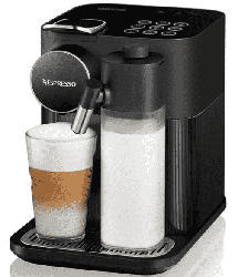 Nespresso Kaffeemaschine Gran Lattissima Schwarz EN650.B