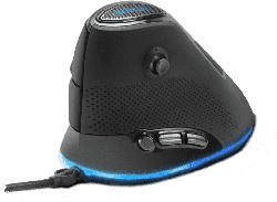 Gaming Maus Sovos Vertical RGB, USB, schwarz (SL-680018-BK)