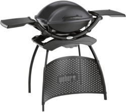 Weber Stand-Elektrogrill Q 2400 Dark Grey mit 2.200 W