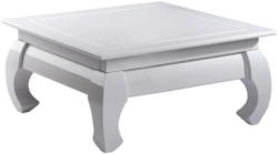 Couchtisch Opium B: 80 cm Weiß