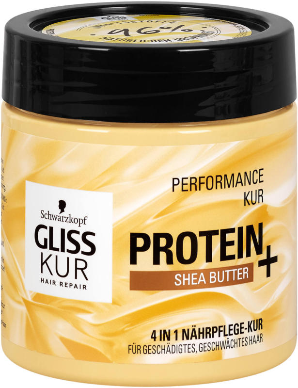 Gliss Kur 4in1 Nährpflege Performance Kur Protein + Shea Butter