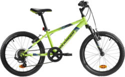 Mountainbike Kinderfahrrad 20 Zoll Rockrider ST500 neongelb