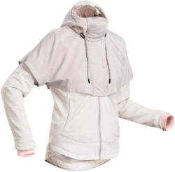 Hybrid-Sweatshirtjacke Naturwandern NH500 Damen