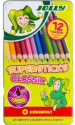 JOLLY Buntstifte Supersticks Classic 12 Stück mehrere Farben