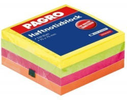 PAGRO Haftnotizblock 75 x 75 mm 320 Blatt intensiv
