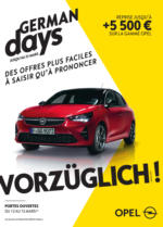 AMBIANCE AUTOMOBILES SAS CHAUMONT German Days - au 31.03.2020