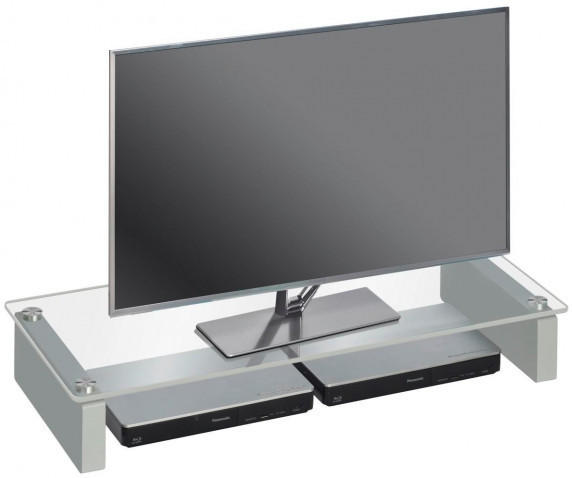 TV-Aufsatz Platingrau ca. 82 x 12,5 x 35 cm
