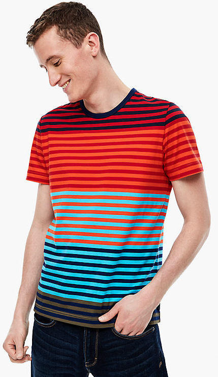 T-Shirt mit Querstreifen