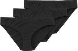 3 Damen Slips mit Bio-Baumwolle (Nur online)