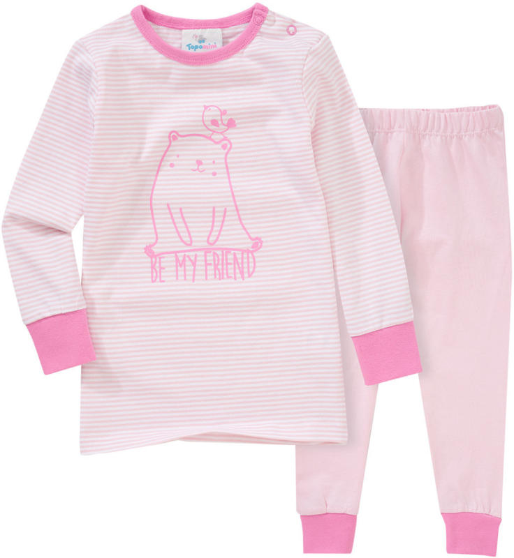 Baby Schlafanzug mit Bären-Print