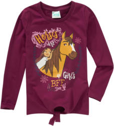 Spirit Langarmshirt mit großem Print