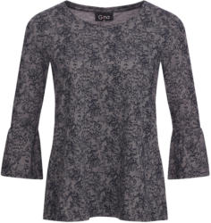 Damen Shirt mit Trompetenärmeln