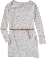 Mädchen Kleid mit Gürtel